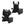 gowutar flip up fiber optic iron sight 90 degree front and rear sight picatinny backup sight set