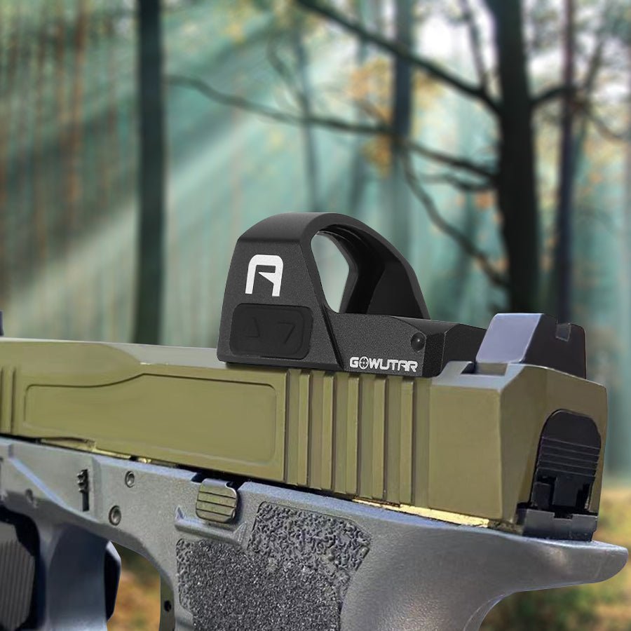 GOWUTAR A20 RMR Green Dot Sight Shake Awake 2MOA Reflex Sight for Full
