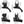 GOWUTAR 45 Degree Offset Pop Up Backup Iron Sights Toolless Fiber Optic Front and Rear Sites Set for Picatinny Rails