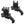 GOWUTAR 45 Degree Offset Pop Up Backup Iron Sights Toolless Fiber Optic Front and Rear Sites Set for Picatinny Rails